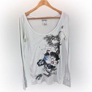 Lucky Brand Thermal Long Sleeved Top